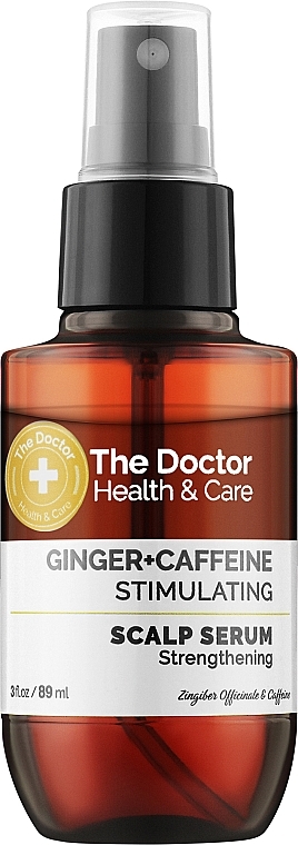 刺激 スカルプ セラム - The Doctor Health & Care Ginger + Caffeine Stimulating Scalp Serum — photo N1