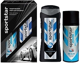 Fragrances, Perfumes, Cosmetics Set - SportStar Ice Blue (sh/gel/250ml + deo/175ml)