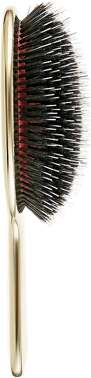 Small Hair Brush with Natural Bristles, 21M, golden - Janeke Gold Hairbrush — photo N14