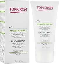 Fragrances, Perfumes, Cosmetics Purifying Mask for Oily & Combination Skin - Topicrem AC Purifying Mask