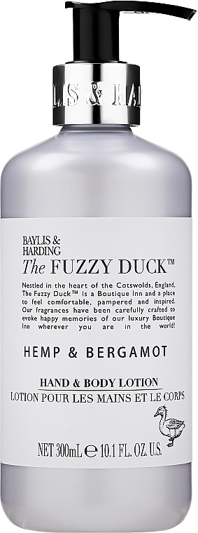 Set - Baylis & Harding The Fuzzy Duck Hemp & Bergamot (h/soap/300ml + b/h/lot/300ml) — photo N5