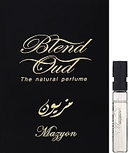 Fragrances, Perfumes, Cosmetics Blend Oud Mazyon - Eau de Parfum (sample)