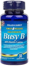 Fragrances, Perfumes, Cosmetics Food Supplement "Timed Release Busy B Complex & Vitamin C" - Holland & Barrett Timed Release Busy B Complex With Vitamin C 500mg