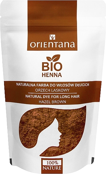 Plant Dye for Long Hair - Orientana Bio Henna Natural For Long Hair — photo N4