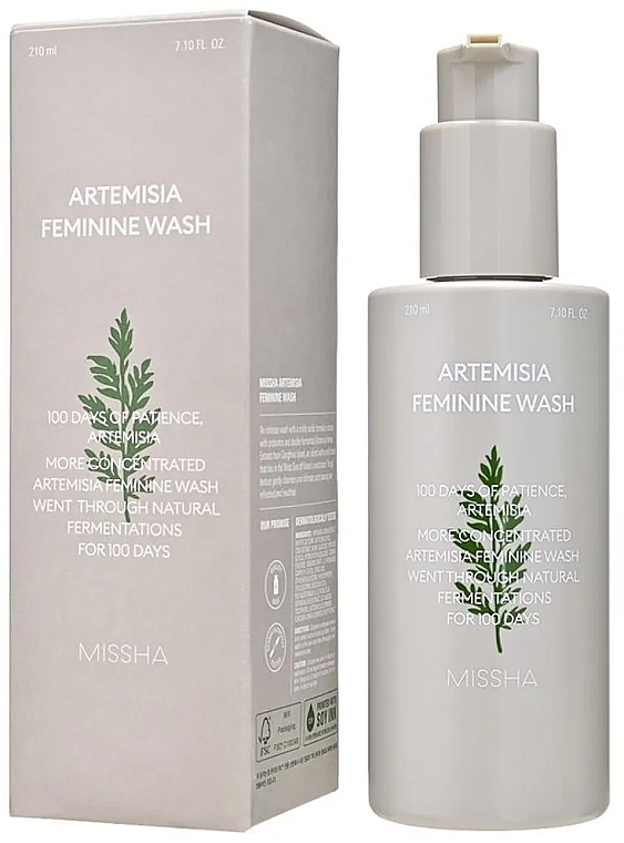 Intimate Body Wash - Missha Artemisia Calming Feminine Wash — photo N2