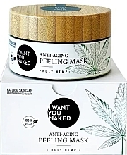 Fragrances, Perfumes, Cosmetics Rejuvenating Face Peeling Mask - I Want You Naked Holy Hemp Anti-Aging Peeling Mask