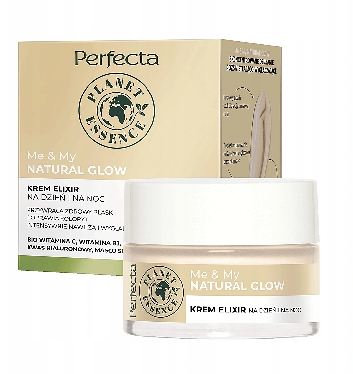 Natural Glow Face Cream Elixir - Perfecta Me & My Natural Glow — photo N1