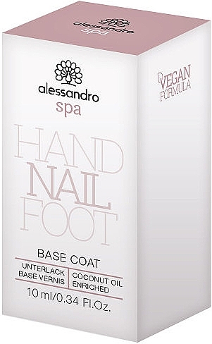 Base Coat - Alessandro International Spa Bace Coat — photo N2