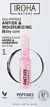 Antioxidant Moisturizing Ampoule - Iroha Nature Active Shot Peptides Antiox Treatment — photo N1