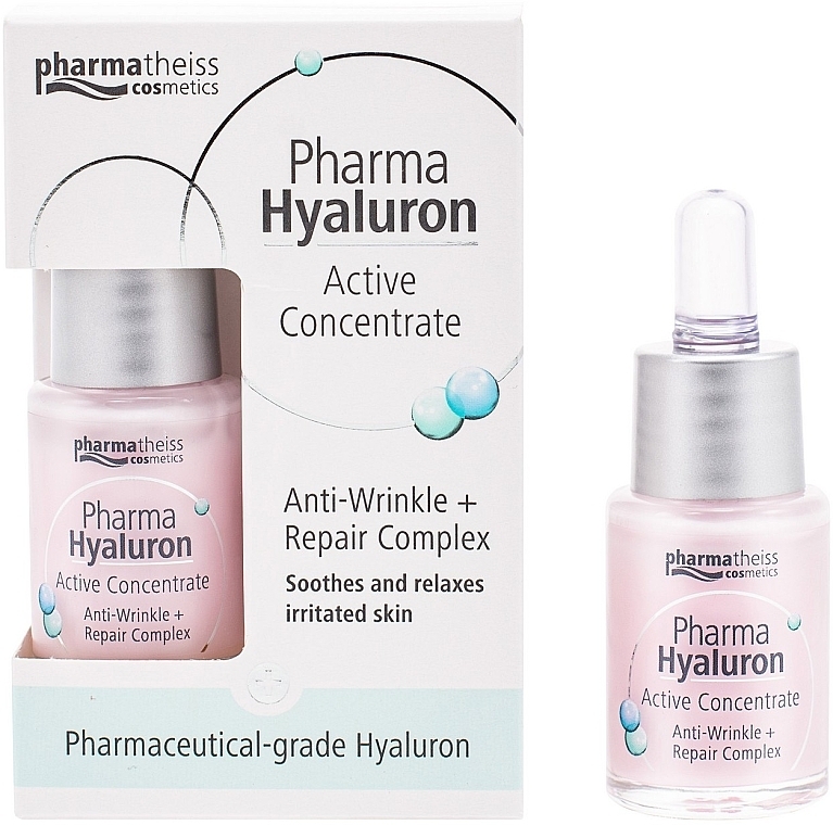 Active Concentrate "Anti-Wrinkle + Repair Complex" - Pharma Hyaluron Pharmatheiss Cosmetics Active Concentrate Anti-wrinkle + Repair Complex — photo N3