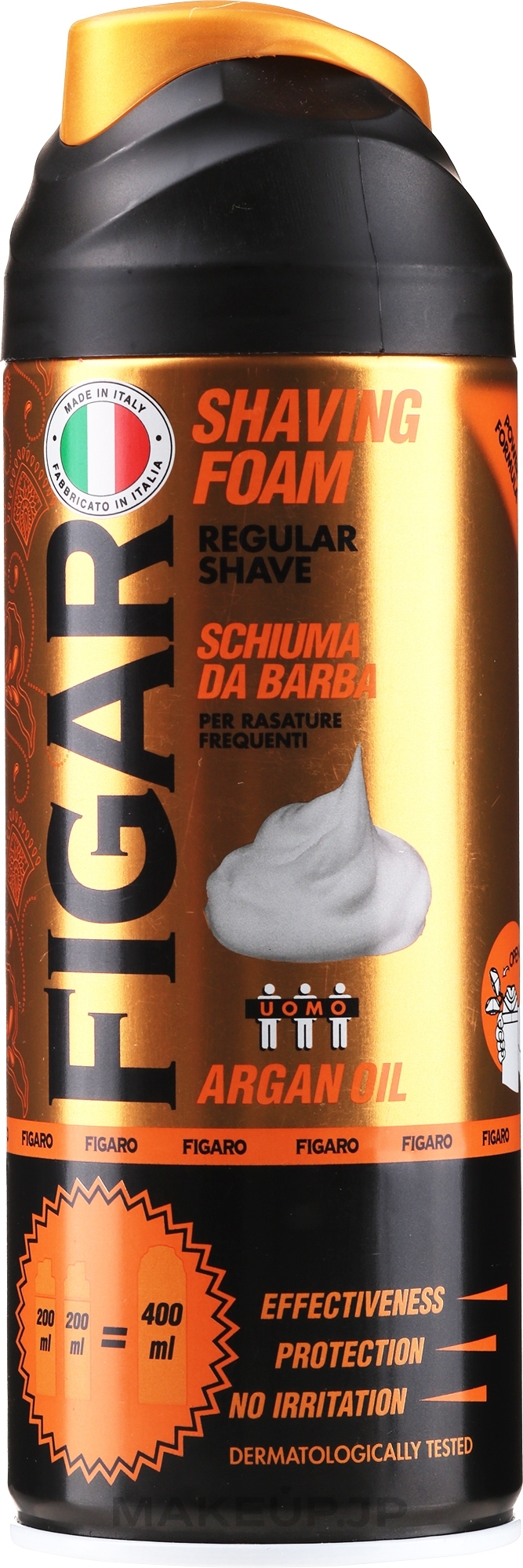 Argan Oil Shaving Foam - Mil Mil Figaro Shaving Foam — photo 400 ml