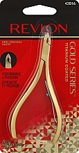 Fragrances, Perfumes, Cosmetics Manicure Nippers - Revlon Gold Series Titanium Coated Cuticle Nipper