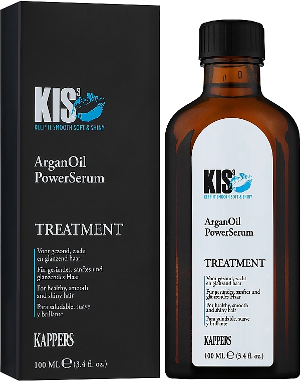 Nourishing Hair Serum with Argan Oil - Kis Care Treatment Argan Oil Power Serum — photo N2