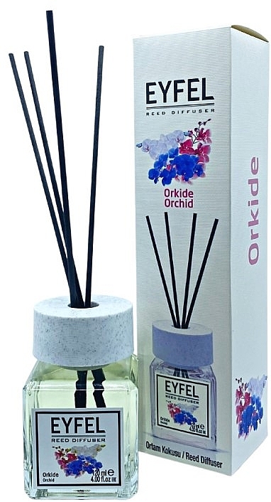 Aroma Diffuser 'Orchid' - Eyfel Perfume Reed Diffuser Orchid — photo N1