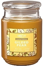 Fragrances, Perfumes, Cosmetics Scented Candle in Jar - Candle-Lite Company Gilded Pear Candle