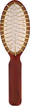 Fragrances, Perfumes, Cosmetics Oval Hair Brush SP09G DBL, 18x4.8 cm, tortoiseshell - Tortoise Oval Hair Brush Small