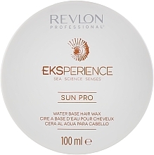 Sup Protection Hair Wax - Revlon Professional Eksperience Sun Pro Water Base Hair Wax — photo N2
