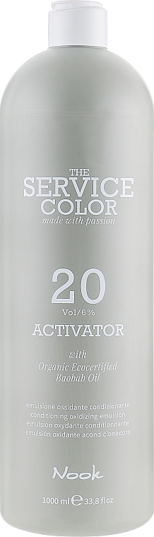 Hair Oxydant - Nook The Service Color 20 Vol — photo N3