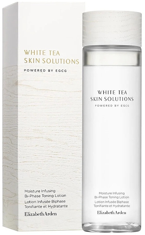 Face Lotion - Elizabeth Arden White Tea Skin Bi-Phase Toning Lotion — photo N1