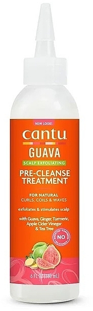 Scalp exfoliator - Cantu Guava & Ginger Pre-Poo Treatment — photo N1