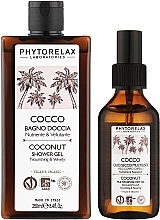 Set - Phytorelax Laboratories Coconut (sh/gel/250ml + oil/100ml) — photo N2