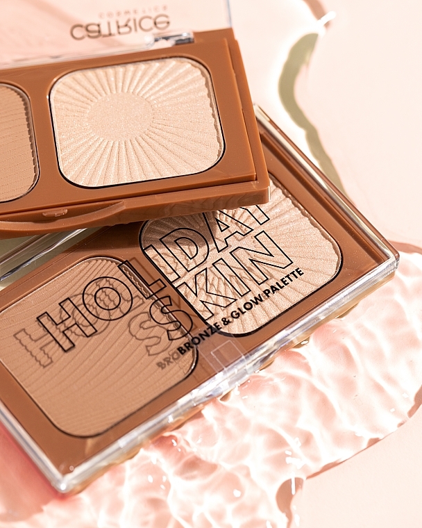 Contouring Palette - Catrice Bronze & Glow Palette Holiday Skin — photo N12
