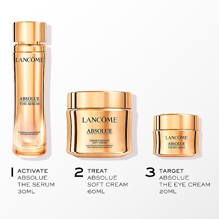 セット - Lancome Absolue (ser/30ml + cr/60ml + eye/cr/20ml)	 — photo N5