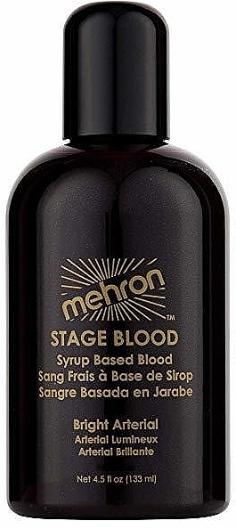 False Blood - Mehron Makeup Stage Blood Bright Arterial — photo N2