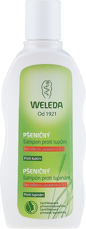 Anti-Dandruff Wheat Extract Shampoo - Weleda Weizen Schuppen-Shampoo — photo N1