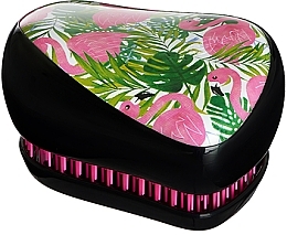 Fragrances, Perfumes, Cosmetics Hair Brush - Tangle Teezer Compact Styler Palm Flamingo Brush