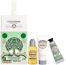 Set - L'Occitane Almond (sh/oil/35ml + b/milk/20ml + h/cr/10ml) — photo N1