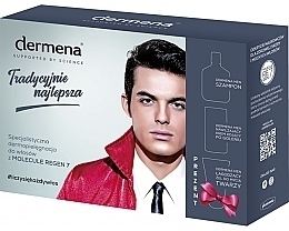 Fragrances, Perfumes, Cosmetics Men Set - Dermena Men (shmp/200ml + ash/cr/50ml + cl/gel/150ml)