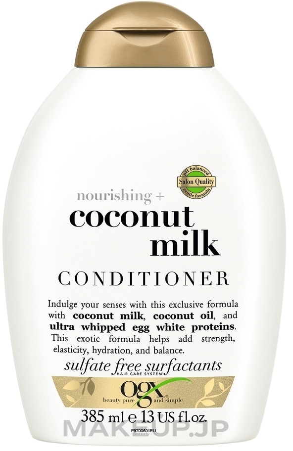 Coconut Milk Conditioner - OGX Nourishing Coconut Milk Conditioner — photo 385 ml