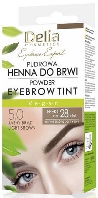 Eyebrow Tint - Delia Powder Eyebrown Tint — photo 5.0 - Light Brown