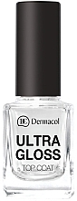 Fragrances, Perfumes, Cosmetics Top Coat - Dermacol Ultra Gloss Top Coat