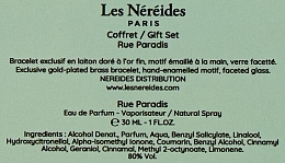 Les Nereides Rue Paradis - Set (edp/30ml + bracelet/1pcs + pouch/1pcs) — photo N5