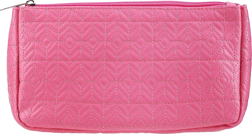 Women's Makeup Bag "Stitch", 98345, dark pink - Top Choice — photo N1