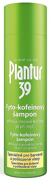 Anti Hair Loss Shampoo for Colored Hair - Plantur Nutri Coffein Shampoo — photo N3