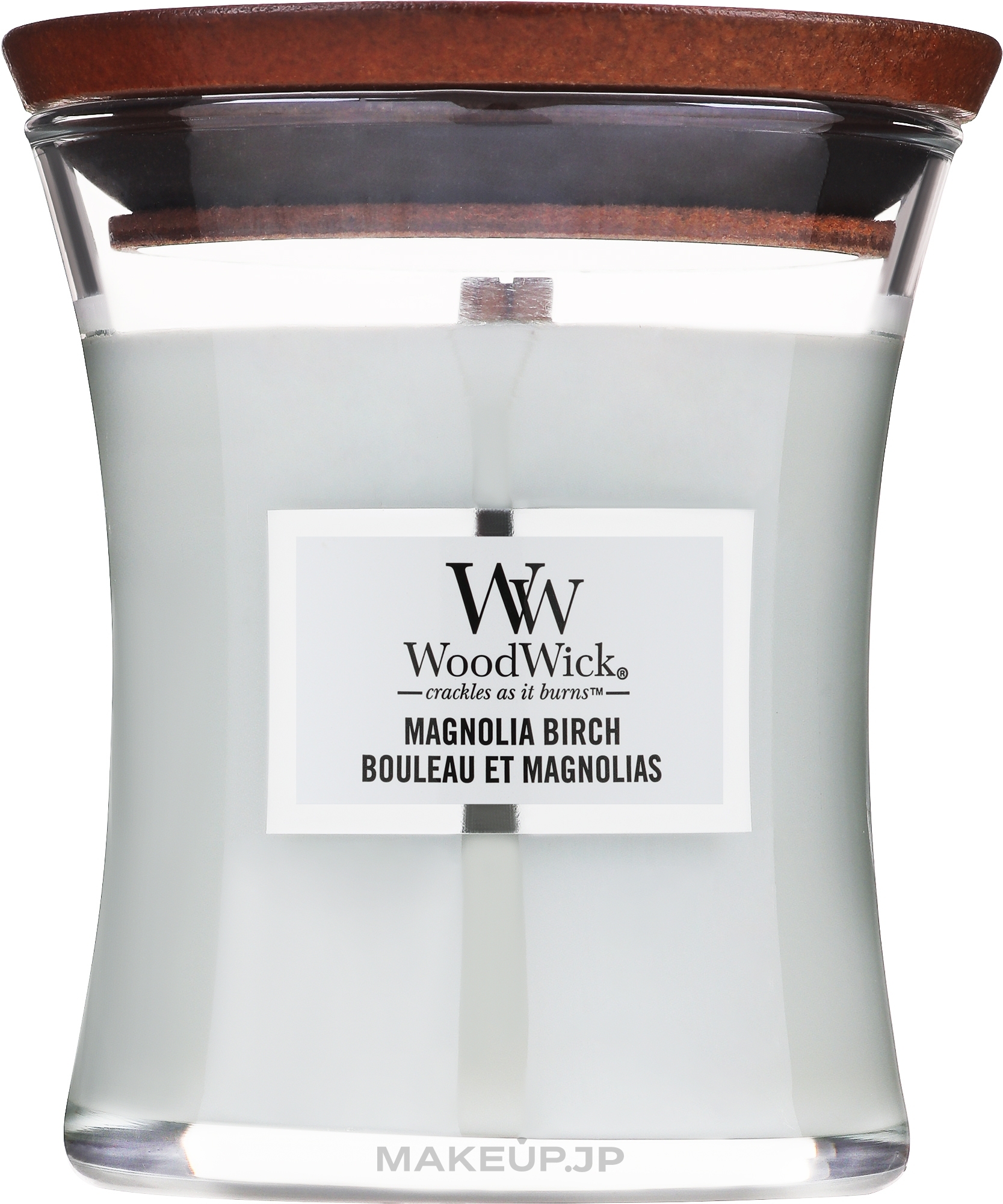 Scented Candle - WoodWick Ellipse Magnolia Birch — photo 275 g