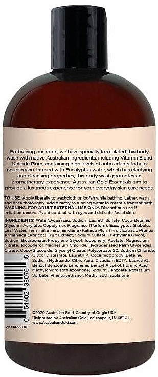 Sweet Apricot Body Wash - Australian Gold Essentials Sweet Apricot Body Wash — photo N2