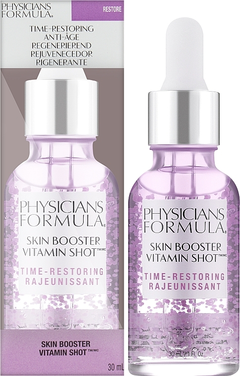 Facial Booster Serum - Physicians Formula Skin Booster Vitamin Shot Time-Restoring — photo N2