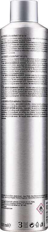 Extra Strong Hold Hair Spray - Schwarzkopf Professional Osis+ Session Extreme Hold Hairspray — photo N5