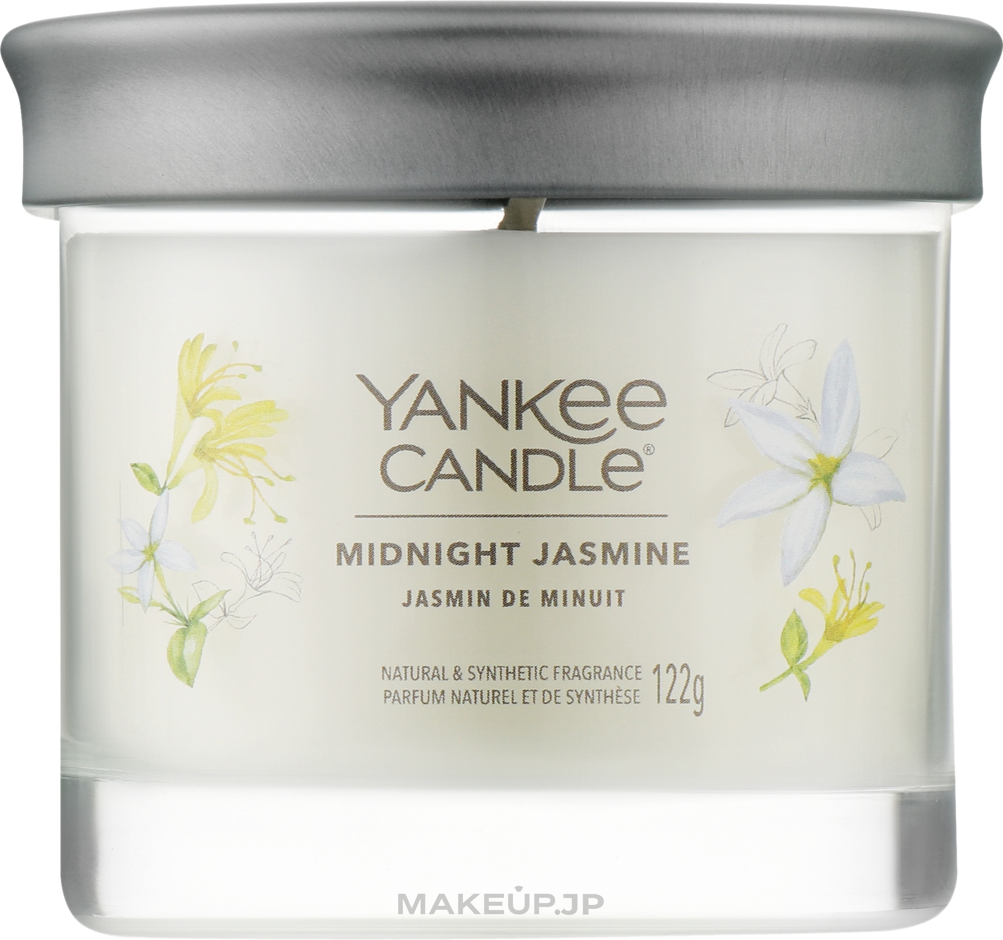 Scented Candle in Glass 'Midnight Jasmine' - Yankee Candle Singnature Tumbler — photo 122 g