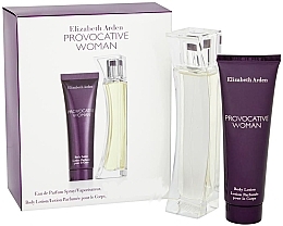 Fragrances, Perfumes, Cosmetics Elizabeth Arden Provocative Woman - Set (edp/30ml + b/lot/50ml)