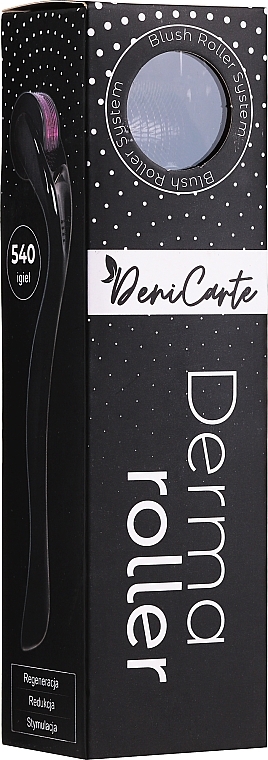 Derma Roller 540 with Titanium Needles, 2.5 mm - Deni Carte — photo N2