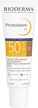 Fragrances, Perfumes, Cosmetics Face Sun Cream - Bioderma Photoderm M Blue Light Protection SPF 50+