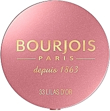 Fragrances, Perfumes, Cosmetics Blush - Bourjois Little Round Pot Blusher