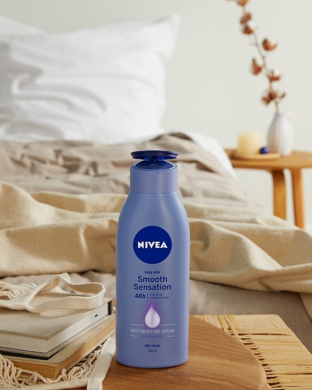 Body Milk "Gentle Skin" for Dry Skin - NIVEA Smooth Sensation Body Soft Milk — photo N7