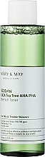 Fragrances, Perfumes, Cosmetics Centella Asiatica & Tea Tree Toner - Mary & May Vegan Cica Tea Tree AHA PHA Toner