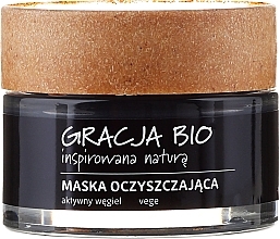 Activated Carbon Face Mask - Gracja Bio — photo N2
